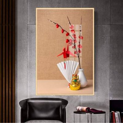 File gốc File gốc in bộ tranh decor treo tường đẹp hoa 5d DC3522 (trang trí) phòng làm việc