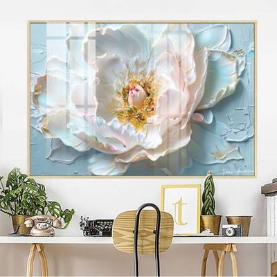 File in trần File gốc in bộ tranh decor treo tường đẹp hoa 5d DC3542 (file gốc) phong thủy