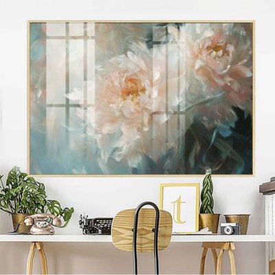 File gốc File gốc in bộ tranh decor treo tường đẹp hoa 5d DC3697 (in lụa) hoa văn cổ điển