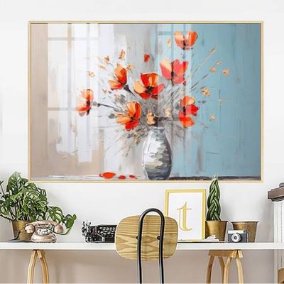 Tải file gốc File gốc in bộ tranh decor treo tường đẹp hoa 5d DC3707 (để in lụa)