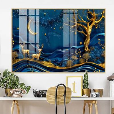 Ảnh gốc File gốc in bộ tranh decor treo tường đẹp hoa 5d DC3722 (nét căng) in mica