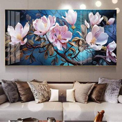 File tranh File gốc in bộ tranh decor treo tường đẹp hoa 5d DC3730 (ảnh gốc) độ nét vượt trội