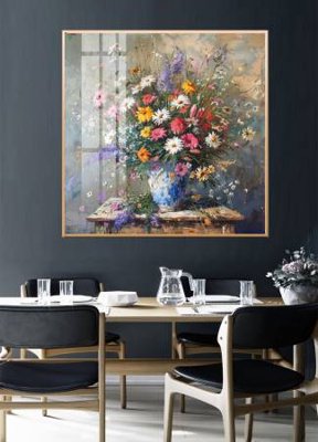 Mua file gốc File gốc in bộ tranh decor treo tường đẹp hoa 5d DC3751 (chất lượng) tại Filetranh.com