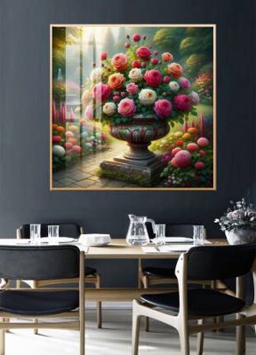 Download file File gốc in bộ tranh decor treo tường đẹp hoa 5d DC3757 (gốc) in mica bàn thờ