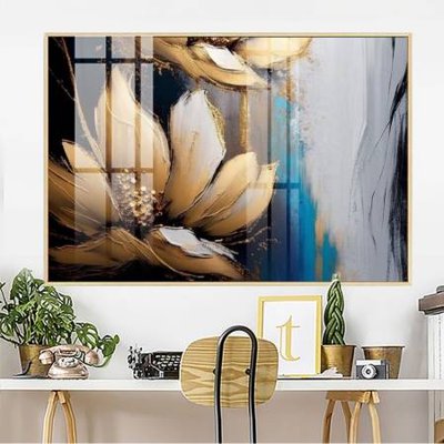 File tranh File gốc in bộ tranh decor treo tường đẹp hoa 5d DC3782 (ảnh gốc) không bị mờ