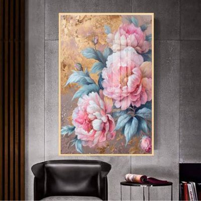 File PSD File gốc in bộ tranh decor treo tường đẹp hoa 5d DC3823 (bản gốc) dễ dàng edit