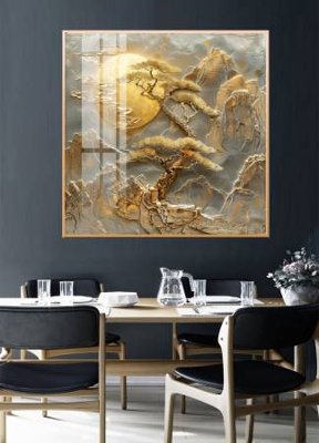 File gốc File gốc in bộ tranh decor treo tường đẹp hoa 5d DC3853 (chuẩn CMYK) cho nhà in