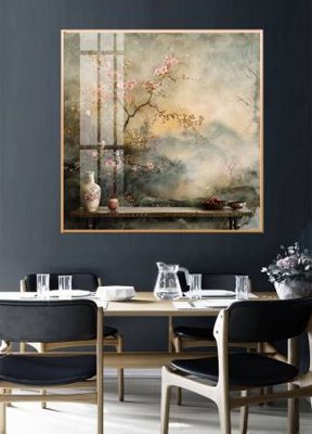 File gốc File gốc in bộ tranh decor treo tường đẹp hoa 5d DC3888 (AI/EPS) cho in ấn