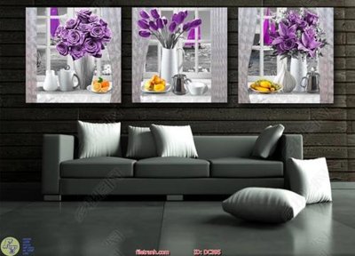 File tranh Tranh treo hiện đại DC395 (ảnh gốc) in trần xuyên sáng