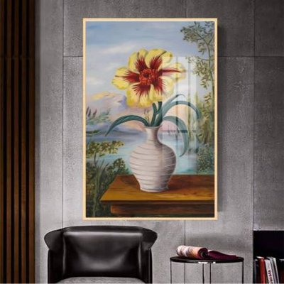 File gốc File gốc in bộ tranh decor treo tường đẹp hoa 5d DC3993 (trang trí) phòng làm việc