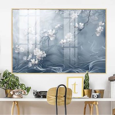 File tranh File gốc in bộ tranh decor treo tường đẹp hoa 5d DC3999 (gốc) chủ đề thành phố