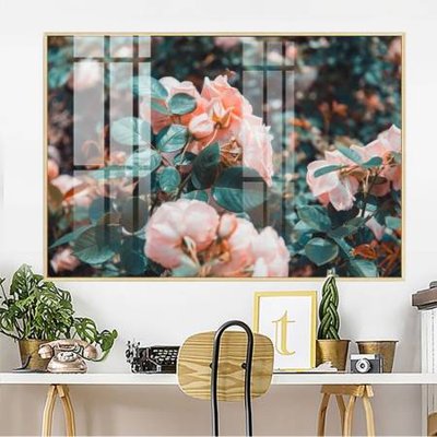 File tranh File gốc in bộ tranh decor treo tường đẹp hoa 5d DC4059 (gốc) in backlit film