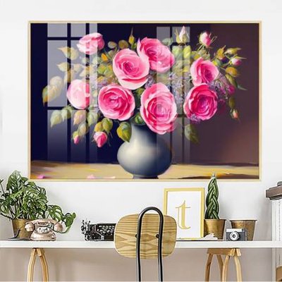 Tải file File gốc in bộ tranh decor treo tường đẹp hoa 5d DC4129 (gốc) in trên mọi chất liệu