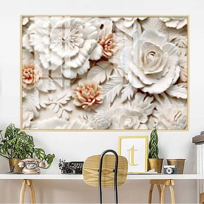File gốc File gốc in bộ tranh decor treo tường đẹp hoa 5d DC4214 (chủ đề hiện đại) trang trí