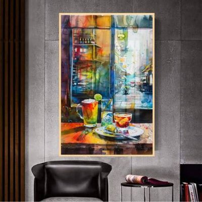 File gốc File gốc in bộ tranh decor treo tường đẹp hoa 5d DC4353 (in tráng gương) sang trọng