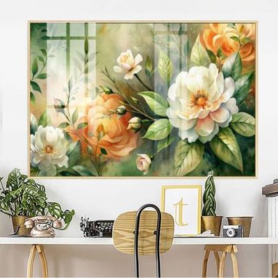 File gốc File gốc in bộ tranh decor treo tường đẹp hoa 5d DC4415 (chủ đề hiện đại) trang trí