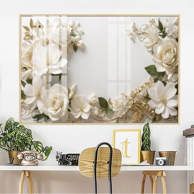 File gốc File gốc in bộ tranh decor treo tường đẹp hoa 5d DC4430 (PNG) nền trong suốt