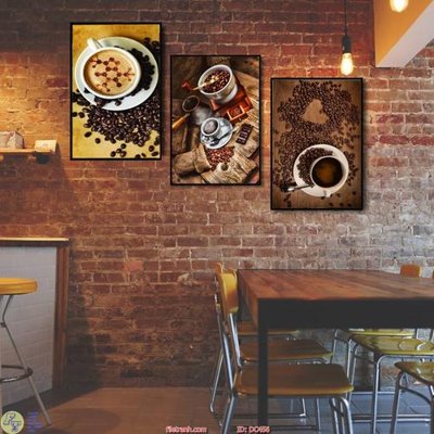 Tải file Tranh treo hiện đại DC456 (gốc) in tranh tráng gương