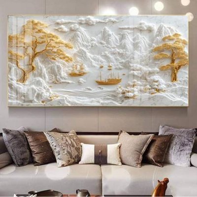 File gốc File gốc file tranh phù điêu 5d treo tường cực đẹp DK4653 (thiết kế) cho in ấn