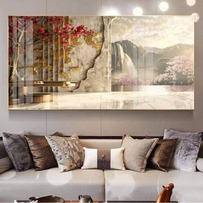 Tải file File gốc file tranh phù điêu 5d treo tường cực đẹp DK4693 (gốc) chủ đề phong thủy