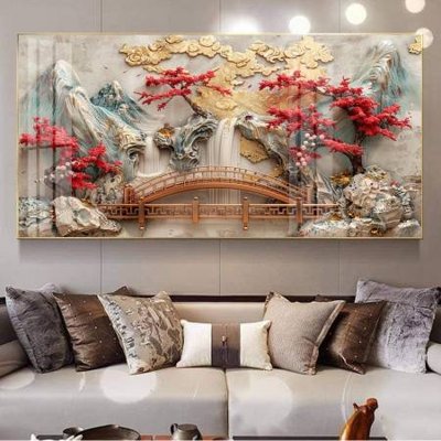 Download file File gốc file tranh phù điêu 5d treo tường cực đẹp DK4720 (gốc) cho xưởng in