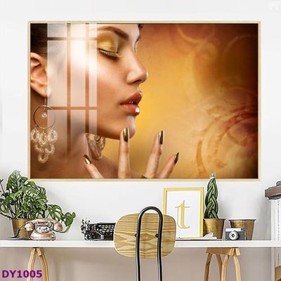 Download file gốc Tranh trang trí đông y dưỡng sinh spa môi mi DY1005 (độ nét cao)