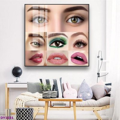 Tải file Tranh trang trí đông y dưỡng sinh spa môi mi DY1031 (gốc) in ấn chất lượng