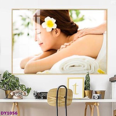 File gốc Tranh trang trí đông y dưỡng sinh spa môi mi DY1056 (in mica) cắt laser