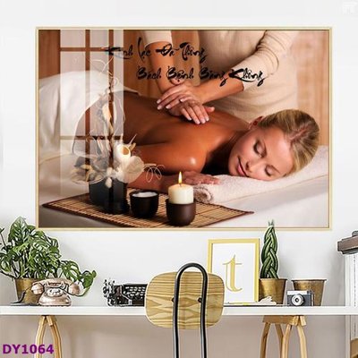 Download file Tranh trang trí đông y dưỡng sinh spa môi mi DY1064 (gốc) cho xưởng in