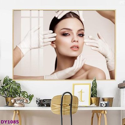 Cung cấp file tranh gốc Tranh trang trí đông y dưỡng sinh spa môi mi DY1085 độc quyền