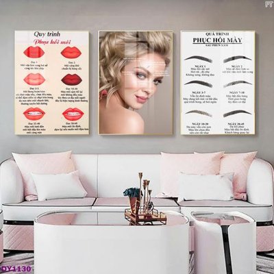 Download file gốc Tranh trang trí đông y dưỡng sinh spa môi mi DY1130 (dùng cho in ấn)