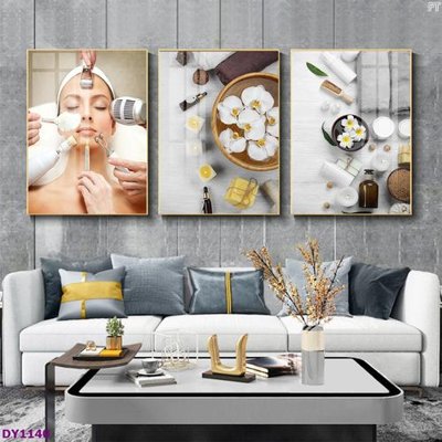 Tải file gốc Tranh trang trí đông y dưỡng sinh spa môi mi DY1140 (in khổ lớn) không vỡ