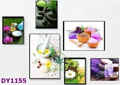 Ảnh gốc Tranh trang trí đông y dưỡng sinh spa môi mi DY1155 (siêu chi tiết) để in ấn