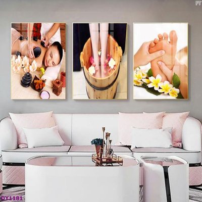 Download file gốc Tranh trang trí đông y dưỡng sinh spa môi mi DY1181 (in lụa) tranh 3D