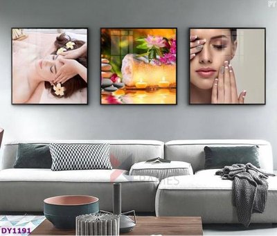 Tải file Tranh trang trí đông y dưỡng sinh spa môi mi DY1191 (PSD) cho in ấn quảng cáo