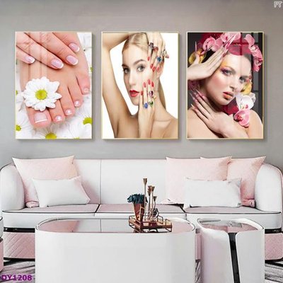 Tải file Tranh trang trí đông y dưỡng sinh spa môi mi DY1208 (gốc) làm file thiết kế