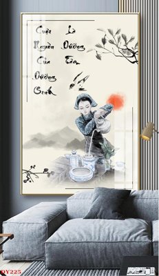 File tranh gốc Tranh trang trí đông y spa môi mi DY225 (bản quyền) độc đáo
