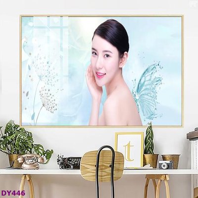 File in trần Tranh trang trí đông y dưỡng sinh spa môi mi DY446 (file gốc) chủ đề vũ trụ