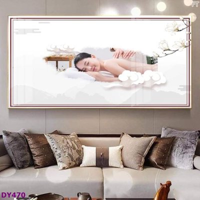 File ảnh Tranh trang trí đông y dưỡng sinh spa môi mi DY470 (gốc) in Hiflex