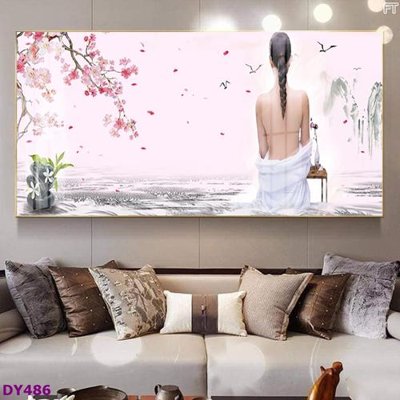 Download file Tranh trang trí đông y dưỡng sinh spa môi mi DY486 (chất lượng in ấn)