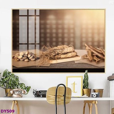 File gốc Tranh trang trí đông y dưỡng sinh spa môi mi DY509 (cho in UV) siêu nét