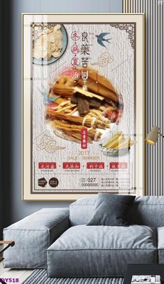 File tranh Tranh trang trí đông y dưỡng sinh spa môi mi DY518 (ảnh gốc) không bị mờ