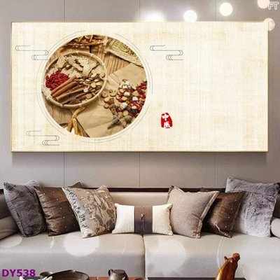 Download file Tranh trang trí đông y dưỡng sinh spa môi mi DY538 (chuẩn in) chất lượng cao