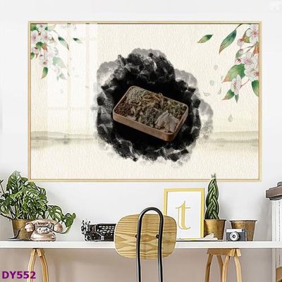 Download file gốc Tranh trang trí đông y dưỡng sinh spa môi mi DY552 (in mica) 3D