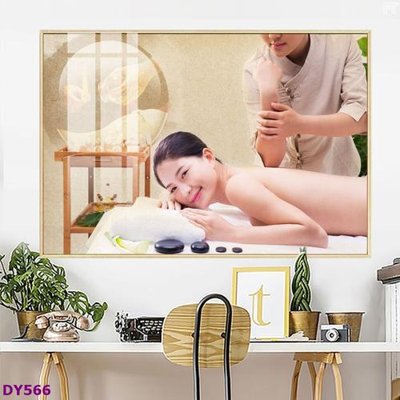 File tranh Tranh trang trí đông y dưỡng sinh spa môi mi DY566 (ảnh gốc) độ nét vượt trội