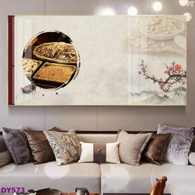 File gốc Tranh trang trí đông y dưỡng sinh spa môi mi DY573 (thiết kế) độc quyền