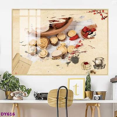 File gốc Tranh trang trí đông y dưỡng sinh spa môi mi DY616 (PSD/TIFF) độ phân giải cao