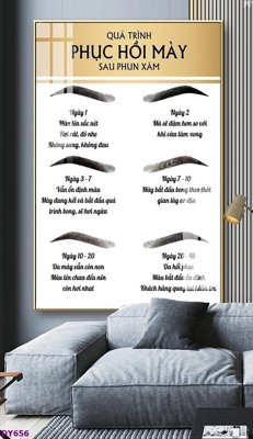 File in trần Tranh trang trí đông y dưỡng sinh spa môi mi DY656 (bản gốc) trời sao