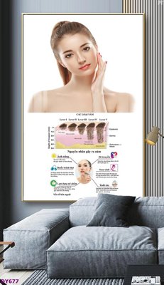 Tải file tranh Tranh trang trí đông y dưỡng sinh spa môi mi DY677 (ảnh gốc) ngay