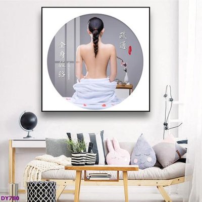 File PSD Tranh trang trí đông y dưỡng sinh spa môi mi DY780 (bản gốc) độ phân giải cao